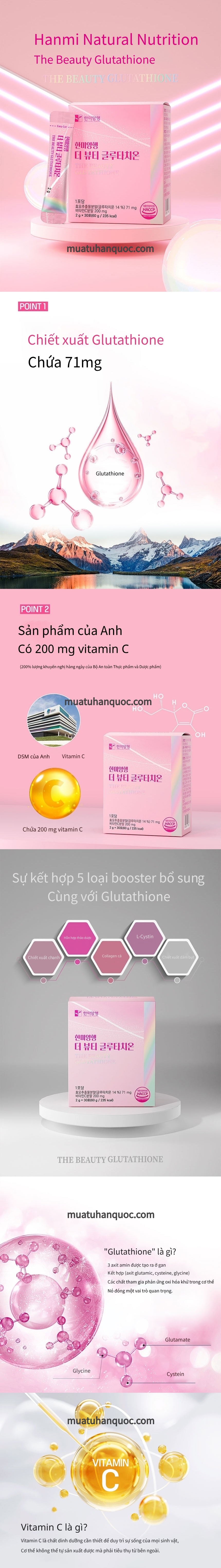 Order hàng Hàn Quốc _ The Beauty Glutathione